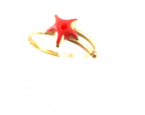 Παιδικό Δαχτυλίδι Αστέρι - Χρυσό 14 K